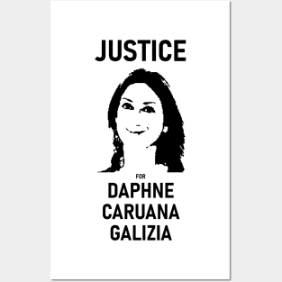 Justice for Daphne Caruana Galizia Posters and Art